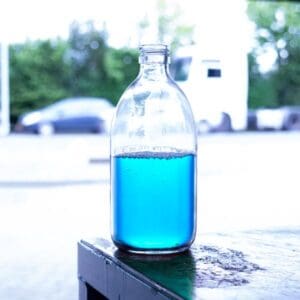 Glazen monsterfles 250 ml