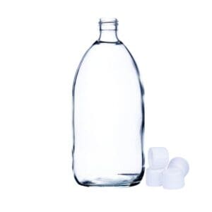 Glazen monsterfles 1000 ml