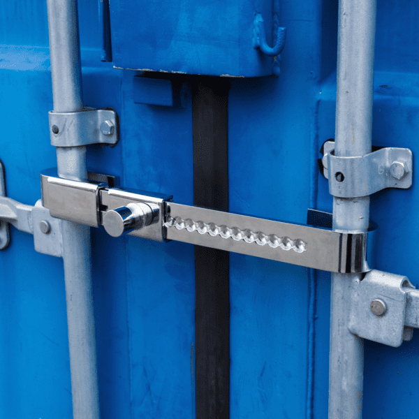 Stalen Containerslot