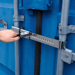 Stalen Containerslot