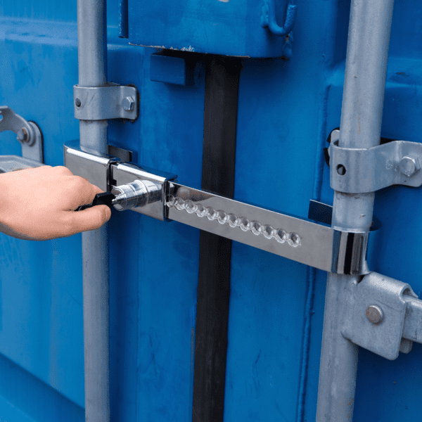 Stalen Containerslot