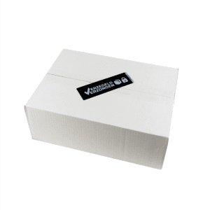 Verzegeld Verzonden label
