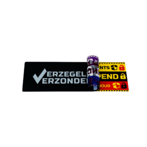 Verzegeld Verzonden Label